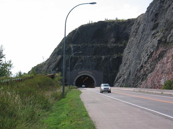 Highway 61 Silver Creek Cliff Tunnel