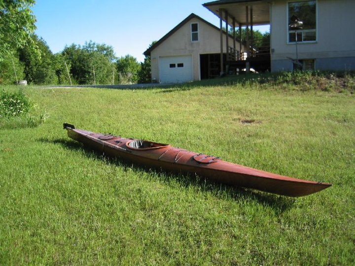 Mahogany Kayak Build